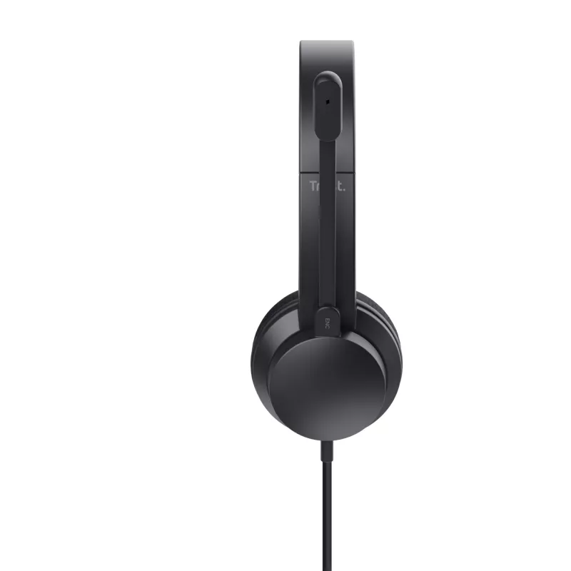 Trust HS-260 kuulokemikrofoni johdollinen niskasanka toimisto/callcenter USB Type-A musta