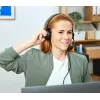 Trust HS-260 kuulokemikrofoni johdollinen niskasanka toimisto/callcenter USB Type-A musta