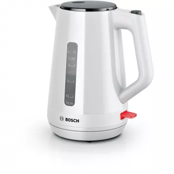 Bosch TWK1M121 sähköinen vedenkeitin 1,7 l 2400 W valkoinen