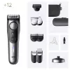 Braun BeardTrimmer 9 BT9560 akku 52 2 cm märkä & kuiva musta, harmaa