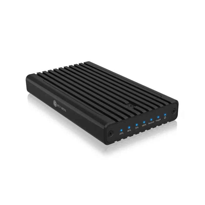 ICY BOX IB-2817MCL-C31 SSD-kotelo musta M.2 USB-käyttöinen