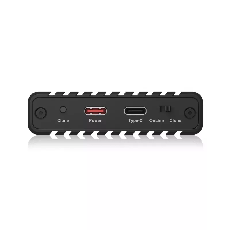 ICY BOX IB-2817MCL-C31 SSD-kotelo musta M.2 USB-käyttöinen