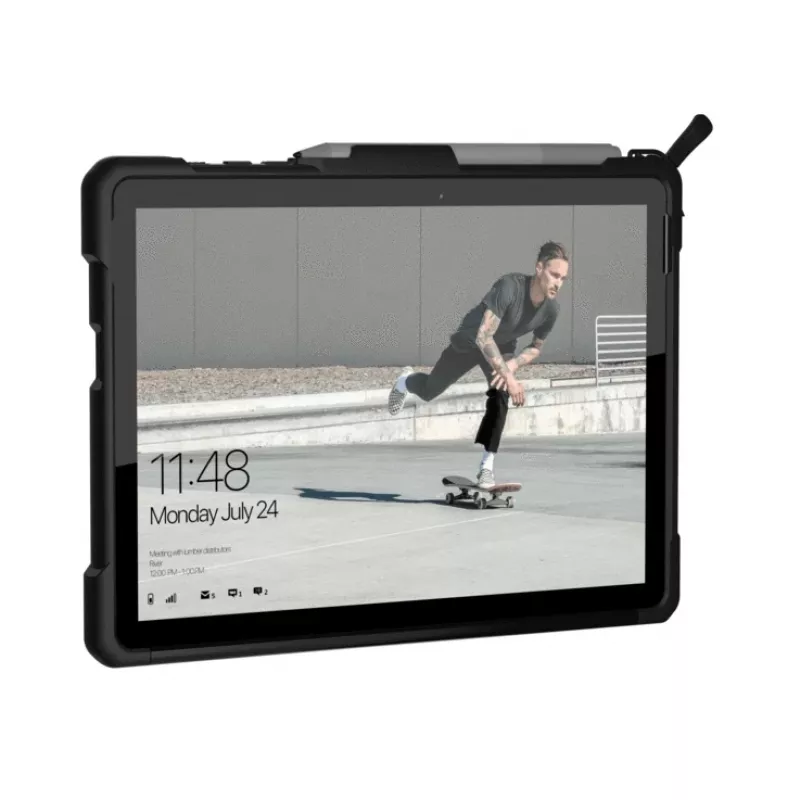 URBAN ARMOR GEAR kova kuori Surface Go Metropolis musta