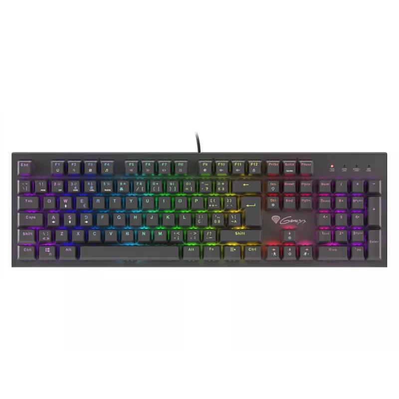 GENESIS THOR 300 näppäimistö pelikäyttöön USB QWERTY portugali musta