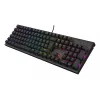 GENESIS Thor 303 pelinäppäimistö USB QWERTZ saksa musta mekaaninen RGB