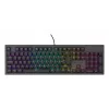 GENESIS Thor 303 pelinäppäimistö USB QWERTZ saksa musta mekaaninen RGB