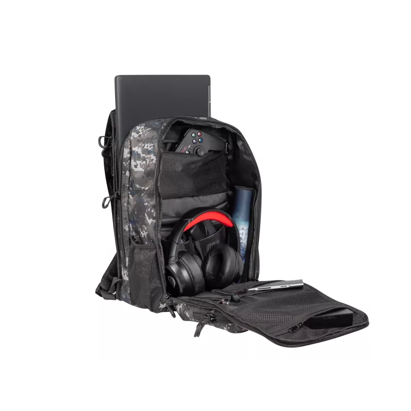 GENESIS Pallad 450 Lite NBG-2097 39,6 cm (15,6 tuuman) kannettavan reppu, maastokuvioinen