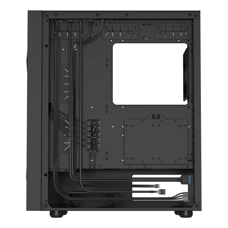 GENESIS Diaxid 605F Midi Tower musta
