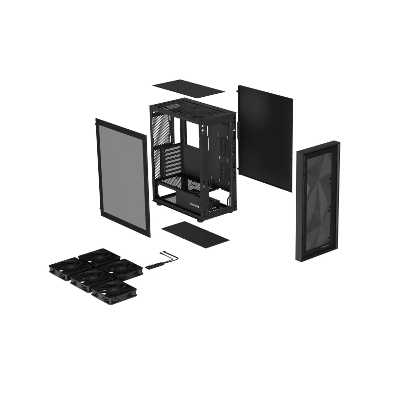 GENESIS Diaxid 605F Midi Tower musta