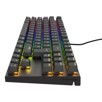 GENESIS Thor 303 TKL näppäimistö pelikäyttöön USB QWERTZ saksa musta
