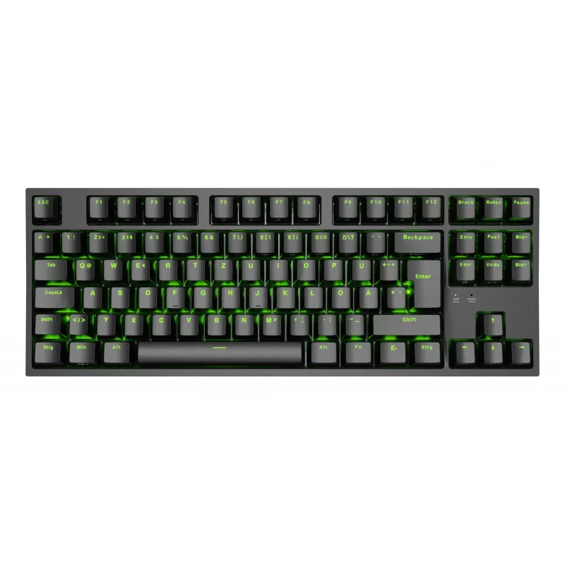 GENESIS Thor 404 TKL näppäimistö pelikäyttöön USB QWERTZ saksa musta