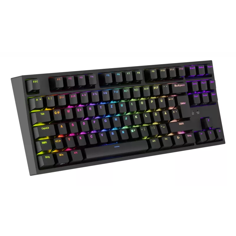 GENESIS Thor 404 TKL näppäimistö pelikäyttöön USB QWERTZ saksa musta