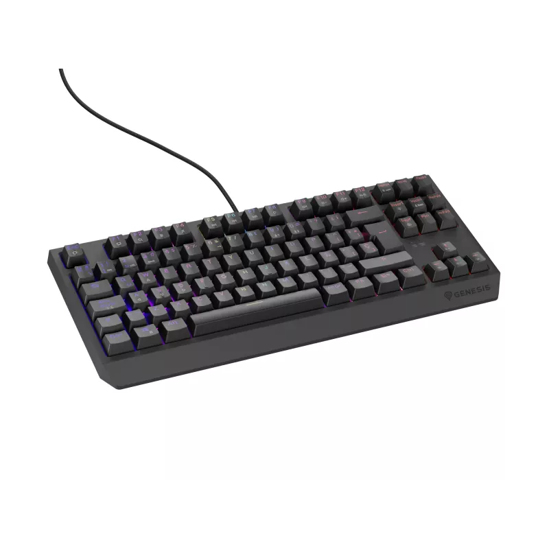 GENESIS Thor 230 TKL näppäimistö pelikäyttöön USB QWERTY espanja musta