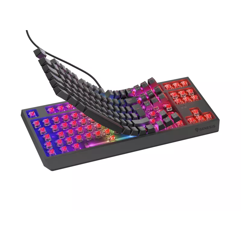 GENESIS Thor 230 TKL näppäimistö pelikäyttöön USB QWERTY espanja musta