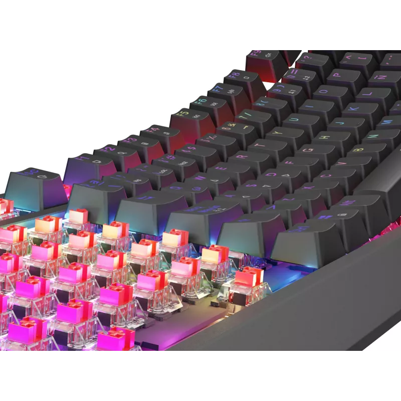 GENESIS Thor 230 TKL näppäimistö pelikäyttöön USB QWERTY espanja musta