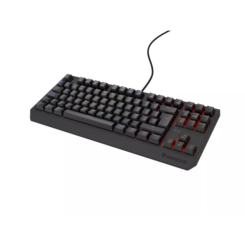 GENESIS Thor 230 TKL näppäimistö pelikäyttöön USB QWERTY espanja musta