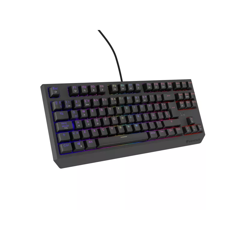 GENESIS Thor 230 TKL näppäimistö pelikäyttöön USB QWERTY espanja musta
