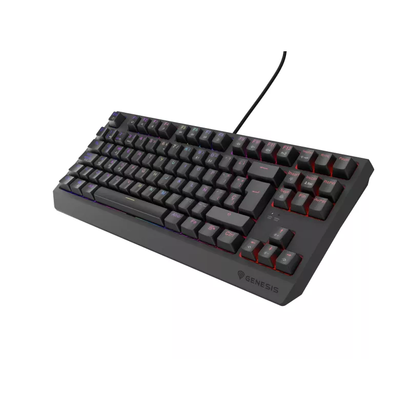 GENESIS Thor 230 TKL näppäimistö pelikäyttöön USB QWERTY espanja musta