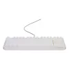 GENESIS Thor 230 TKL näppäimistö pelikäyttöön USB QWERTY US-englanti valkoinen