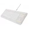 GENESIS Thor 230 TKL näppäimistö pelikäyttöön USB QWERTY US-englanti valkoinen