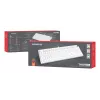 GENESIS NKG-2300 näppäimistö yleiskäyttöön USB QWERTY englanti valkoinen