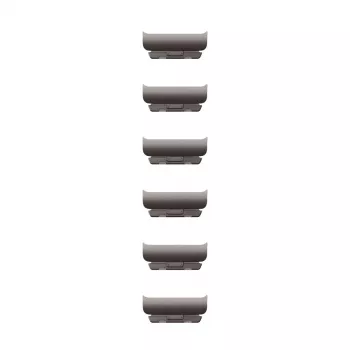 Rannekkeen jatko Apple 46mm Slate Link Bracelet Kit harmaa