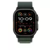 Ranneke Apple 49mm Dark vihreä Alpine Loop pieni musta titaaniviimeistely
