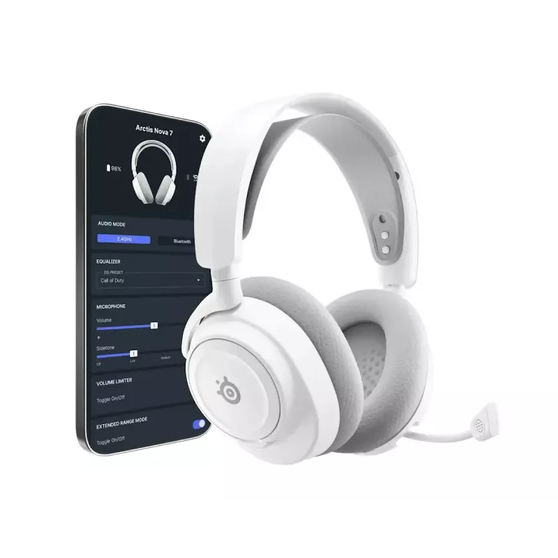 SteelSeries Arctis Nova 7 Gen 2 61731 kuulokemikrofoni, valkoinen