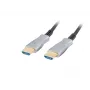 LANBERG HDMI-kaapeli - M/m v2.0 optinen kaapeli 50m musta Aoc