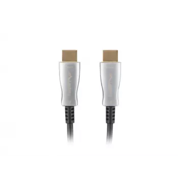 LANBERG HDMI-kaapeli - M/m v2.0 optinen kaapeli 50m musta Aoc