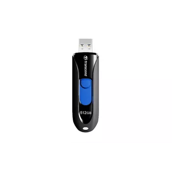 TRANSCEND Jetflash 790k - 512GB USB-muistitikku - USB 3.1 - musta