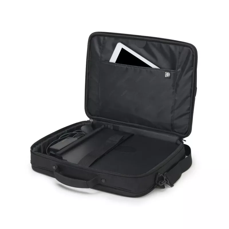 DICOTA Multi Plus Scale - kannettavan tietokoneen laukku 14-15,6 inch - musta / 600d kierrätetty PET