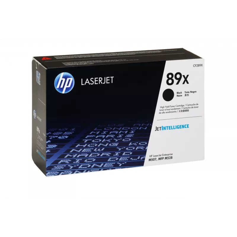 HP 89X High Yield musta alkuperäinen LaserJet värikasetti, 10000 sivua, musta, 1 kpl