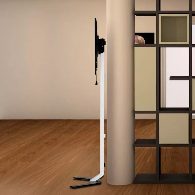 Techly ICA-TR47 ohut lattiateline TV:lle, 32–70 tuumaa, 40 kg, valkoinen