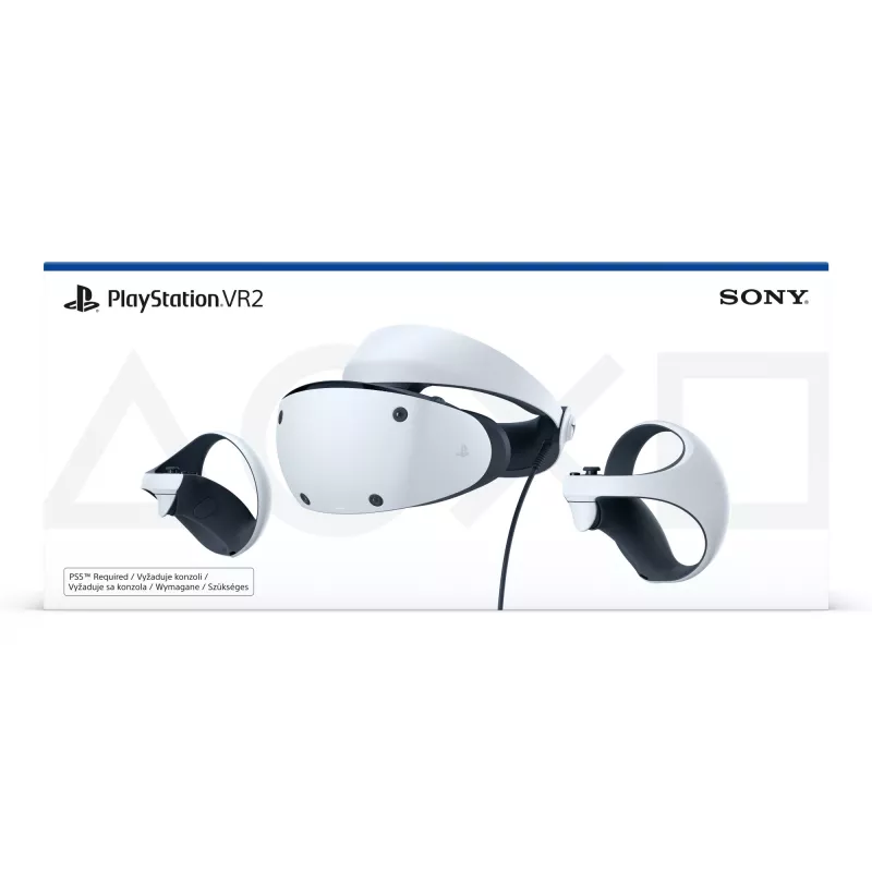 Sony PlayStation VR2 erillinen päässä pidettävä näyttö 560 g musta, valkoinen