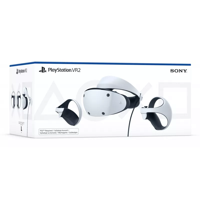 Sony PlayStation VR2 erillinen päässä pidettävä näyttö 560 g musta, valkoinen