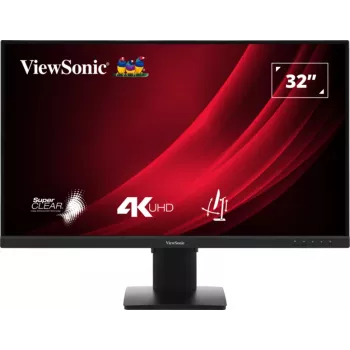 Viewsonic VG3208-4K tietokonenäyttö 81,3 cm (32 inch) 3840 x 2160 pikseliä 4K Ultra HD LED musta