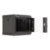 Seinäasennusteline Lanberg WF11-3304-10B 4U musta 30 kg kantavuus