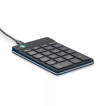 R-Go Tools numeronäppäimistö R-Go Numpad Break, ergonominen numeronäppäimistö tauko-ohjelmistolla, johdollinen, musta