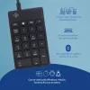 R-Go Tools numeronäppäimistö R-Go Numpad Break, ergonominen numeronäppäimistö tauko-ohjelmistolla, johdollinen, musta