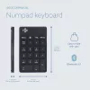 R-Go Tools numeronäppäimistö R-Go Numpad Break, ergonominen numeronäppäimistö tauko-ohjelmistolla, Bluetooth, musta