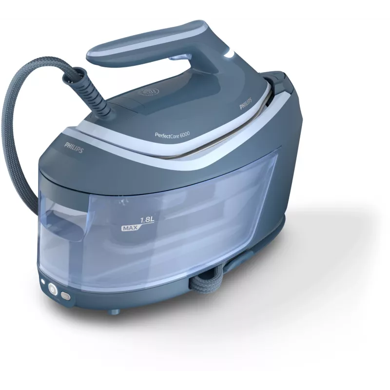 Philips 6000-sarja höyrysilitysasema PSG6042/20 2400 W 1,8 l SteamGlide Advanced sininen