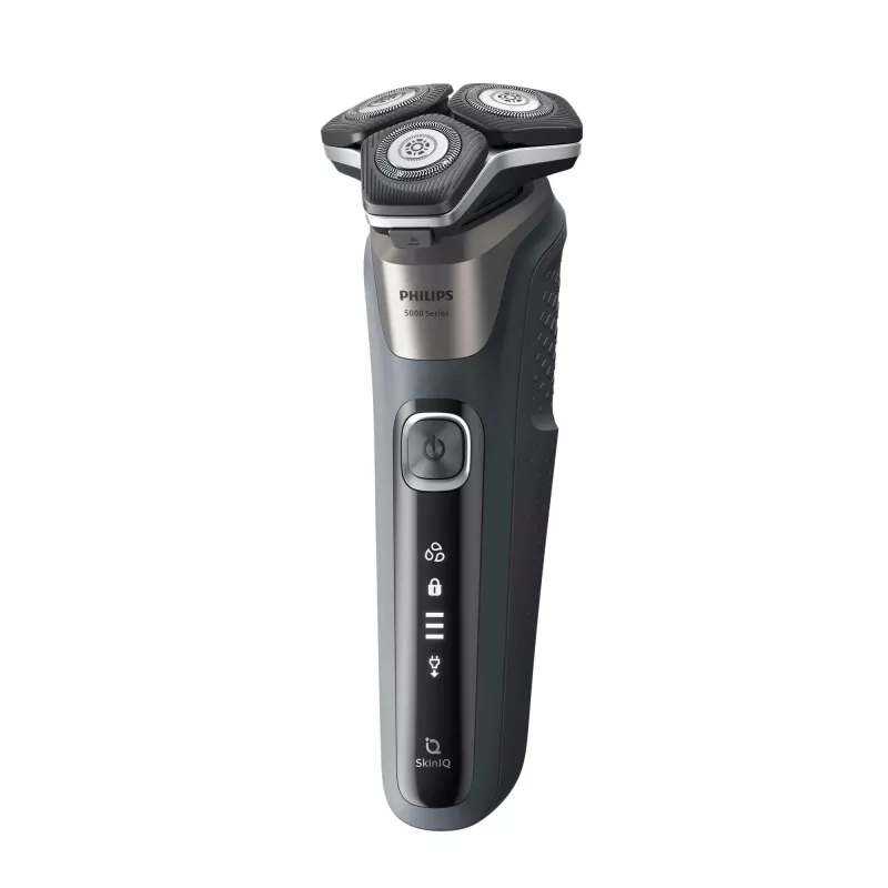Philips SHAVER Series 5000 S5887/30 miesten parranajokone, pyöriväteräinen, musta, harmaa