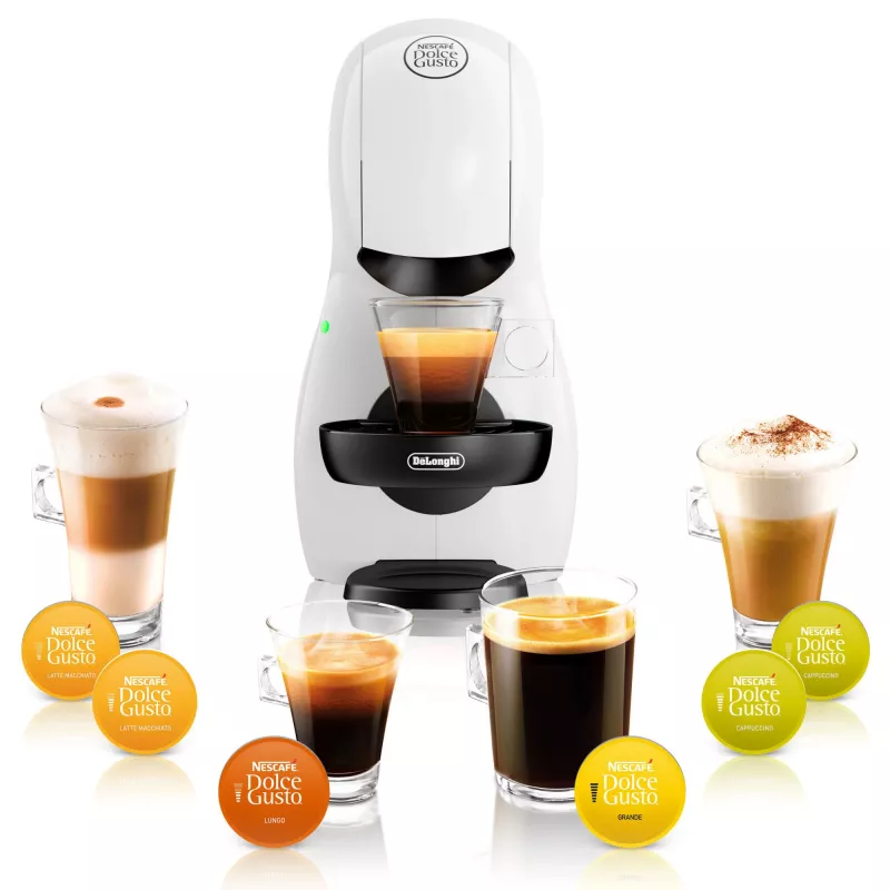 De’Longhi Piccolo EDG110.WB manuaalinen kapselikahvinkeitin 0,8 L