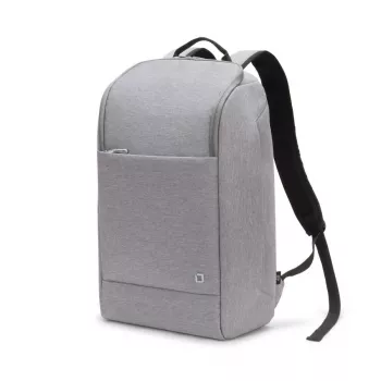 DICOTA Backpack Eco Motion – 13-15,6 tuuman kannettavan tietokoneen reppu – vaaleanharmaa / 600d Rpe polyesteri