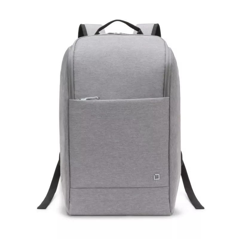 DICOTA Backpack Eco Motion – 13-15,6 tuuman kannettavan tietokoneen reppu – vaaleanharmaa / 600d Rpe polyesteri