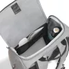 DICOTA Backpack Eco Motion – 13-15,6 tuuman kannettavan tietokoneen reppu – vaaleanharmaa / 600d Rpe polyesteri