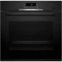 Kalusteisiin asennettava sähköuuni Bosch Serie 4 HRG312BB4, 71 L, 3600 W, musta, kosketusohjaus, A+