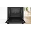 Kalusteisiin asennettava sähköuuni Bosch Serie 4 HRG312BB4, 71 L, 3600 W, musta, kosketusohjaus, A+