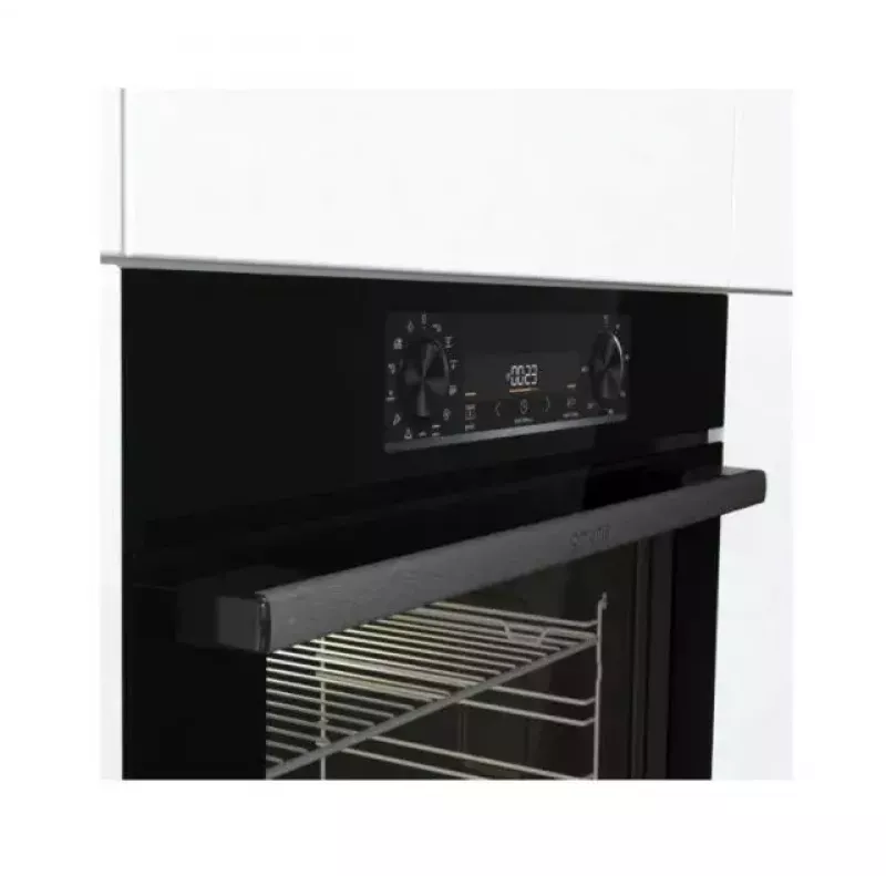 Kalusteisiin asennettava uuni Gorenje BO6737E02BG, monitoiminen